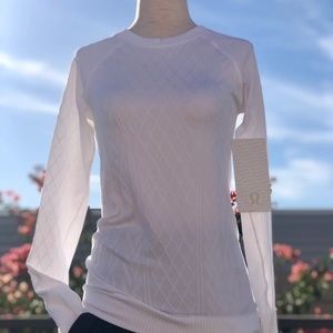 SOLD NWT Lululemon Rest Less Pullover in White